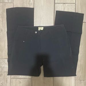 Royal Robbins super lightweight outdoor pants, black, women’s size 12